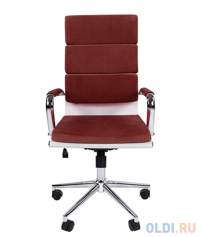 Офисное кресло Chairman Home 750 коралловое (ткань, Т-28), цвет коралловый, размер 1090-1185х640х560 мм. 750 HOME - фото 2