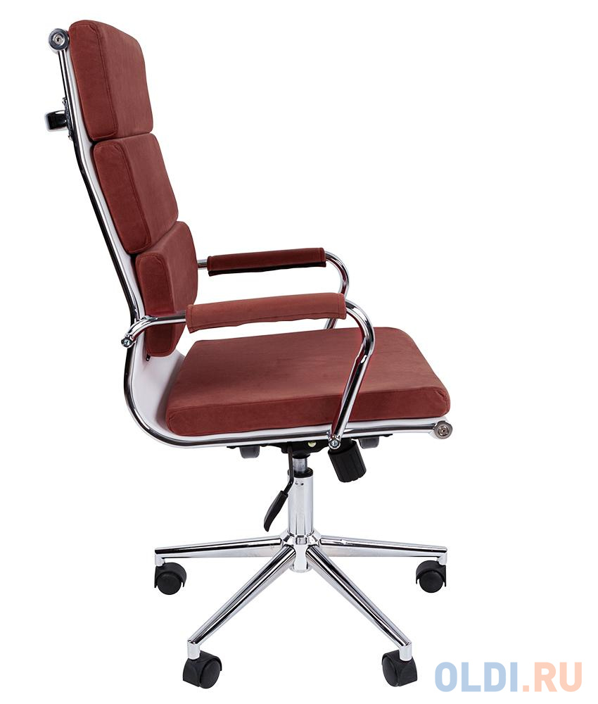 Офисное кресло Chairman Home 750 коралловое (ткань, Т-28), цвет коралловый, размер 1090-1185х640х560 мм. 750 HOME - фото 3