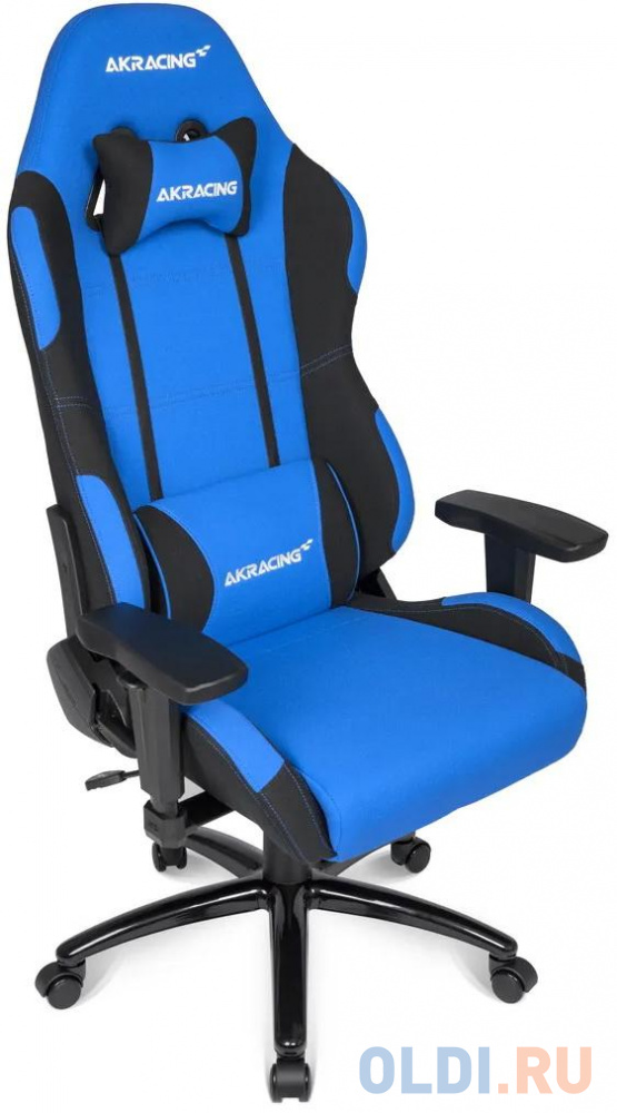 Кресло для геймеров Akracing PRIME чёрный синий - фото 4
