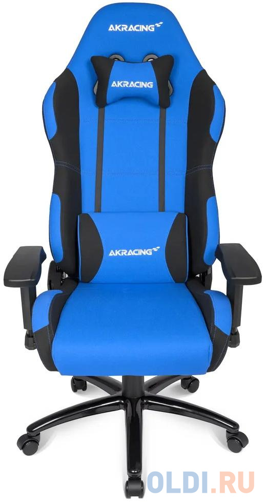 Кресло для геймеров Akracing PRIME чёрный синий - фото 6