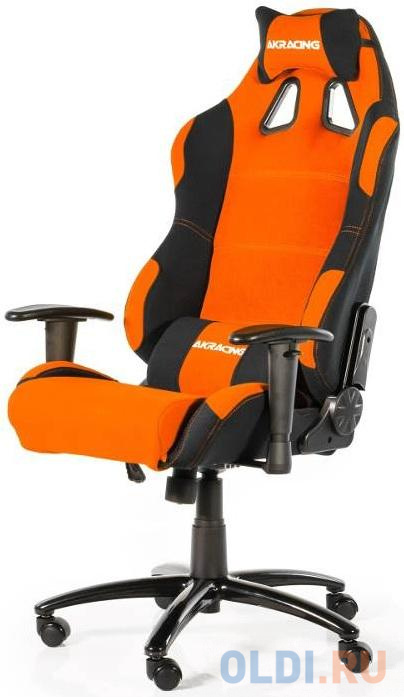 Кресло для геймеров Akracing AK-K7018-BO чёрный оранжевый кресло для геймеров brabix techno pro gm 003 чёрный серый оранжевый