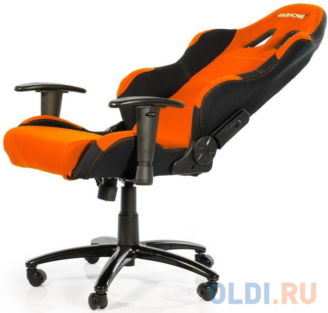Кресло для геймеров Akracing AK-K7018-BO чёрный оранжевый - фото 5
