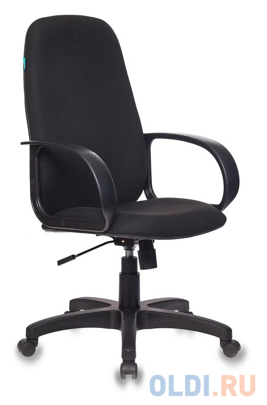Кресло руководителя Бюрократ CH-808AXSN чёрный кресло бюрократ ch 1201nx   чёрный