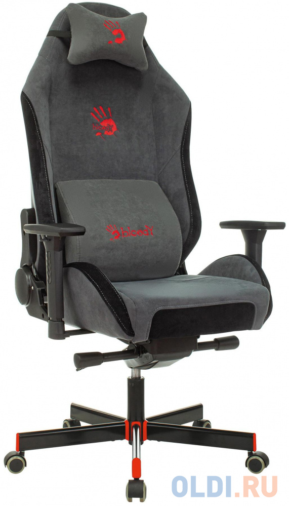 Кресло для геймеров A4TECH Bloody GC-420 серый кресло для геймеров a4tech bloody gc 500 чёрный