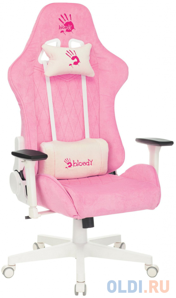 Кресло для геймеров A4TECH Bloody GC-310 розовый - фото 1