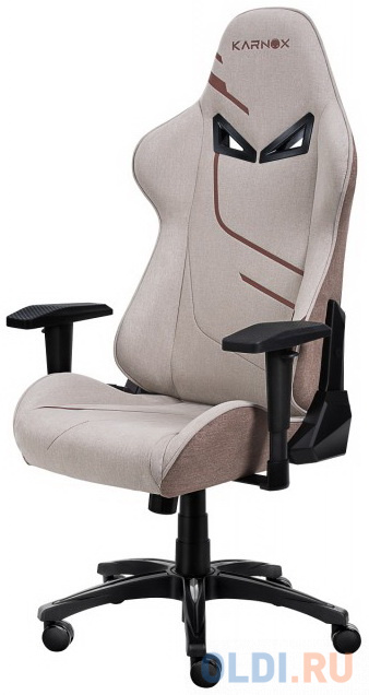 Кресло для геймеров Karnox HERO Genie Edition коричневый стул la alta patchwork в стиле eames коричневый экокожа
