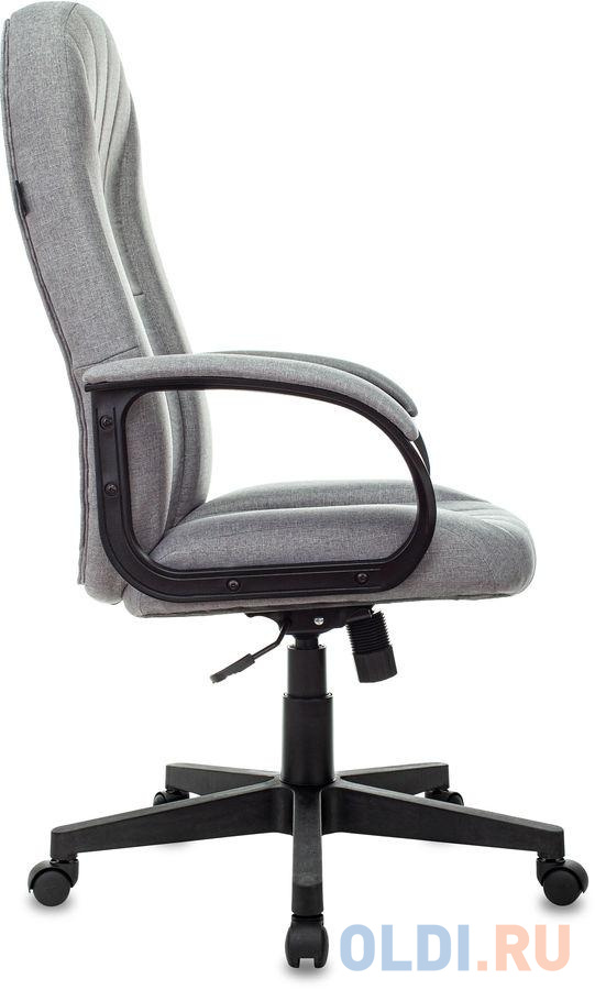 Кресло руководителя Бюрократ T-898AXSN серый 38-404 крестовина пластик фото