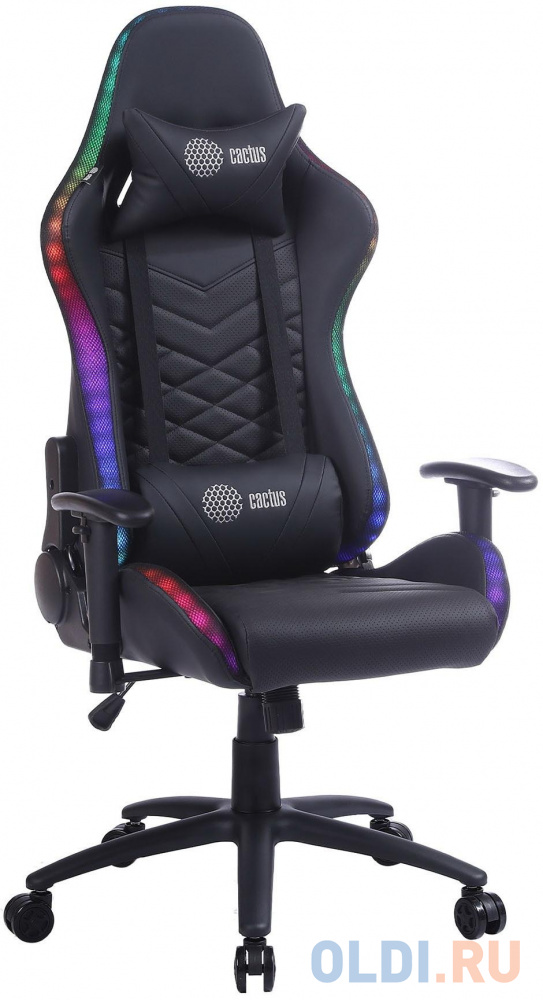 Кресло для геймеров Cactus CS-CHR-0099BL чёрный кресло для геймеров cactus cs chr 0112bl m чёрный
