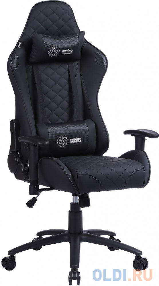 Кресло для геймеров Cactus CS-CHR-030BL чёрный кресло для геймеров cactus cs chr 030bls чёрный белый