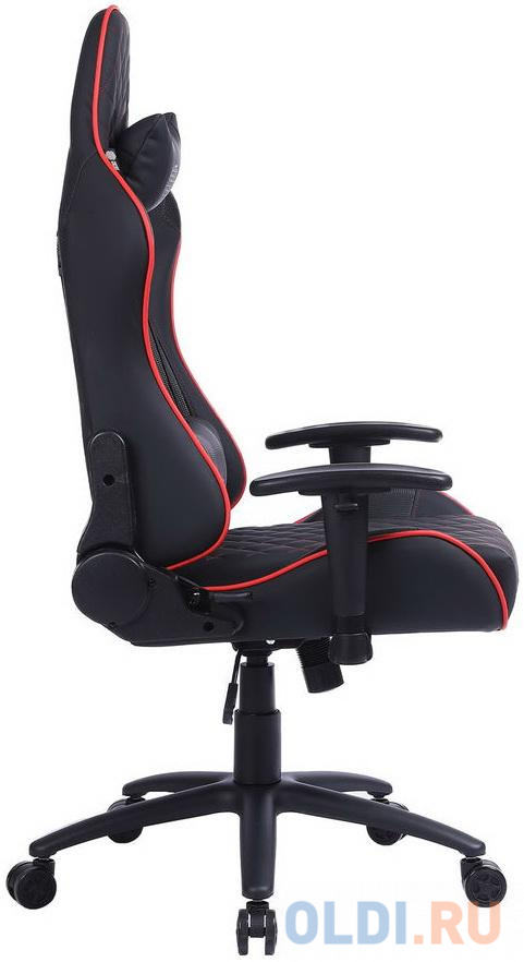 Кресло для геймеров Cactus CS-CHR-030BLR чёрный красный фото