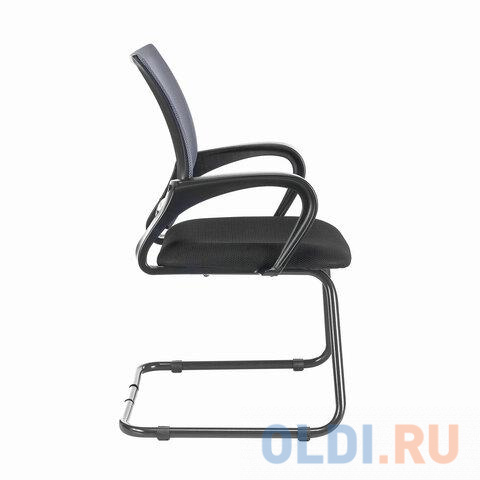 Кресло для приемных и переговорных BRABIX Fly CF-100 серый, размер 925х560х590 мм. - фото 2