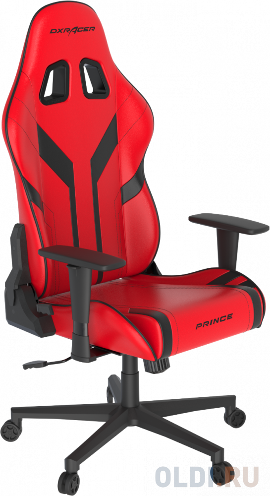 Игровое кресло DXRacer Peak красно-чёрное (OH/P88/RN, PU-кожа, 2D, Топ-Ган) OH/P88/RN - фото 3