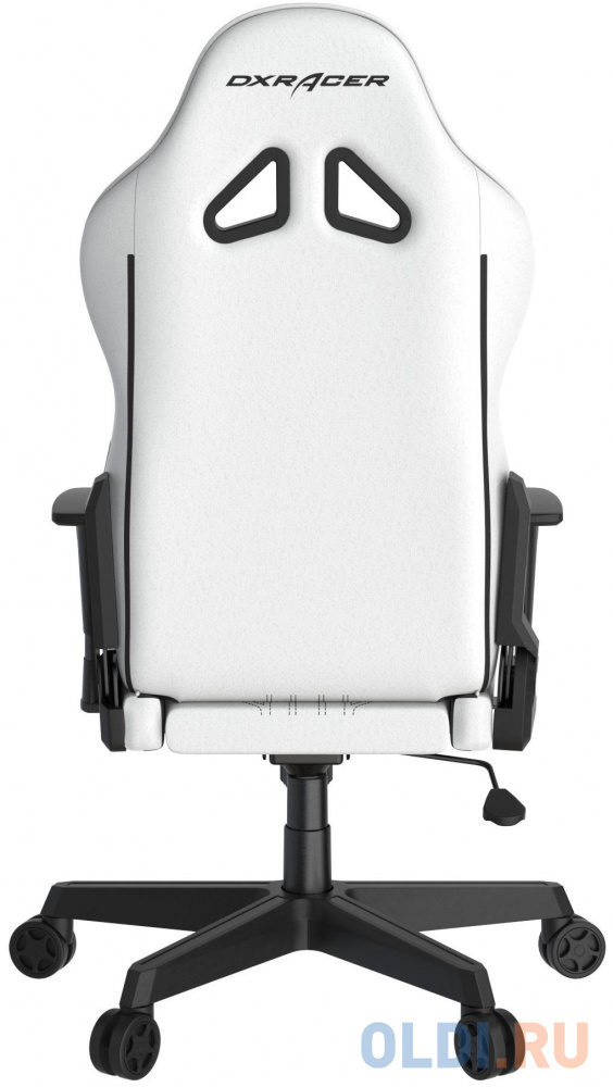 Игровое кресло DXRacer Gladiator бело-чёрное (OH/G8000/WN, кожа-PU, 3D, Топ-Ган) OH/G8000/WN - фото 3