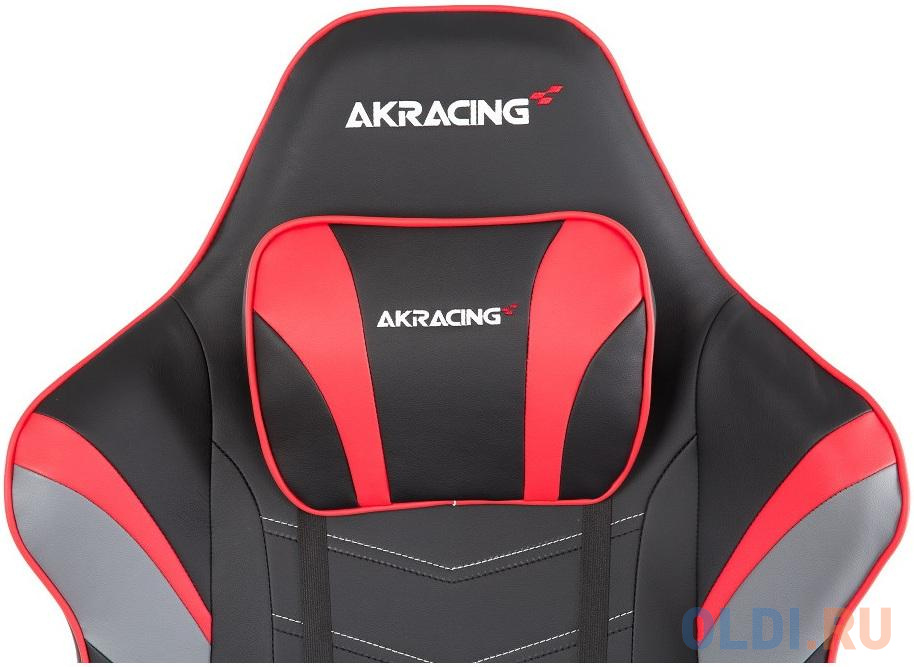 Кресло для геймеров Akracing AK-MAX-RD чёрный красный Вид№2