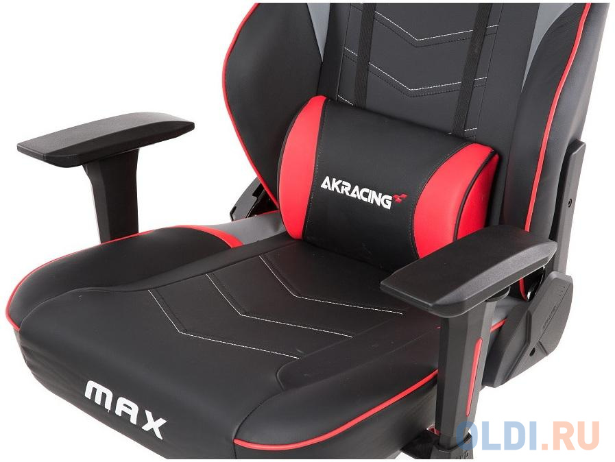 Игровое Кресло AKRacing MAX      (AK-MAX-RED) black/red AK-MAX-RD - фото 3