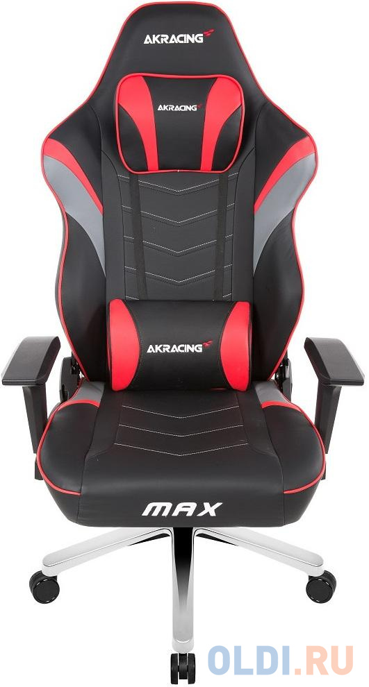 Игровое Кресло AKRacing MAX      (AK-MAX-RED) black/red AK-MAX-RD - фото 8