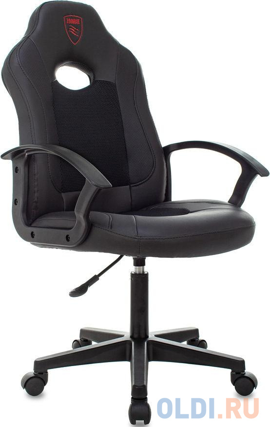 Кресло для геймеров Zombie 11LT чёрный кресло для геймеров zombie 8 белый чёрный