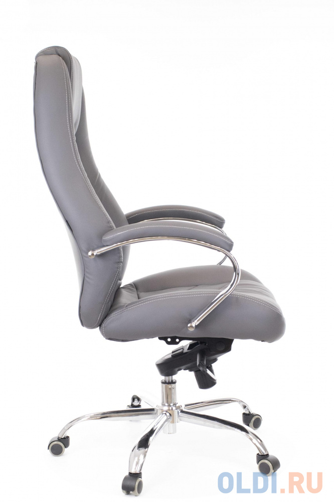 Кресло офисное Everprof Drift M серый, размер 1220-1270х700х640 мм. - фото 2