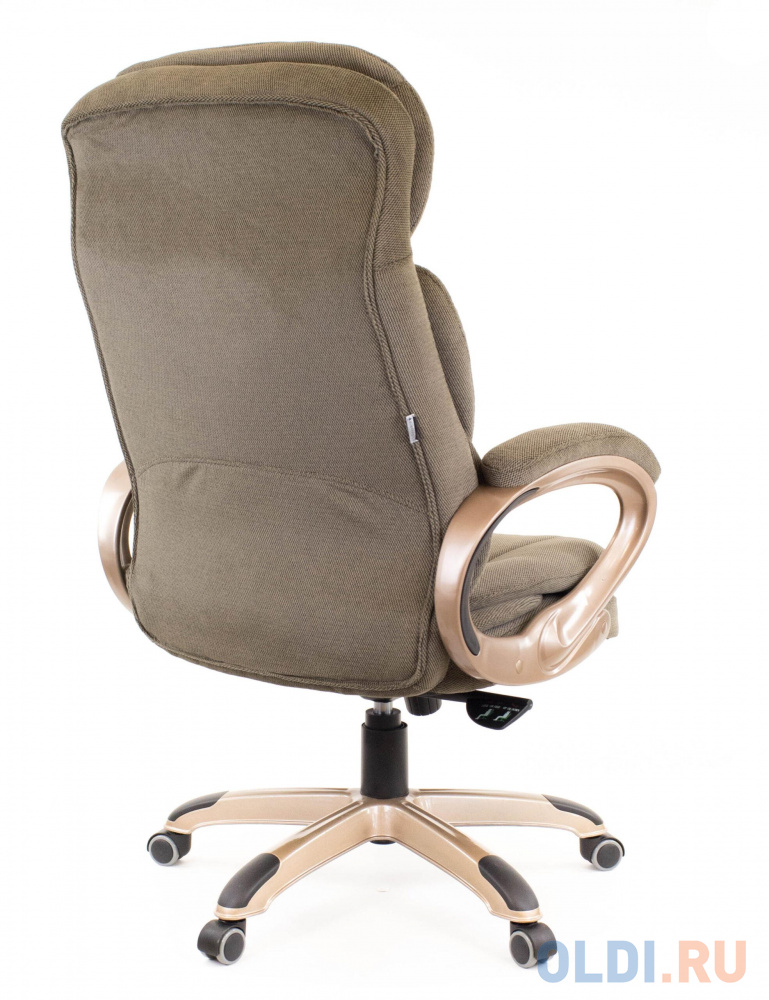 Кресло офисное Everprof Boss T коричневый, размер 1180-1240х700х680 мм. - фото 3