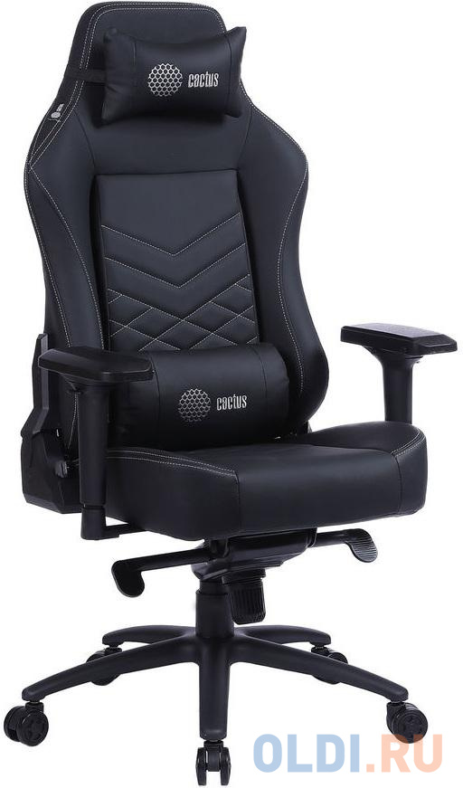 Кресло для геймеров Cactus CS-CHR-0112BL-M чёрный кресло для геймеров cactus cs chr 030bls чёрный белый