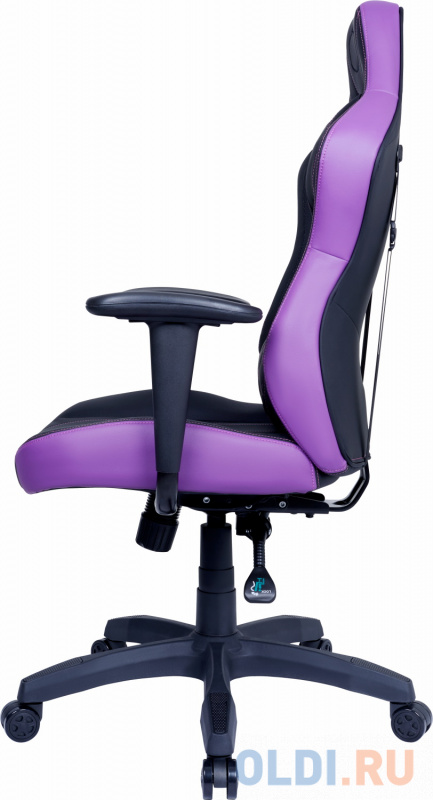 Кресло для геймеров Cooler Master Caliber E1 Gaming чёрный фиолетовый фото