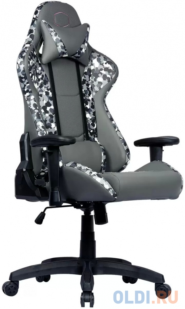 Кресло для геймеров Cooler Master Caliber R1S Gaming чёрный серый кресло для геймеров aerocool duke серый синий