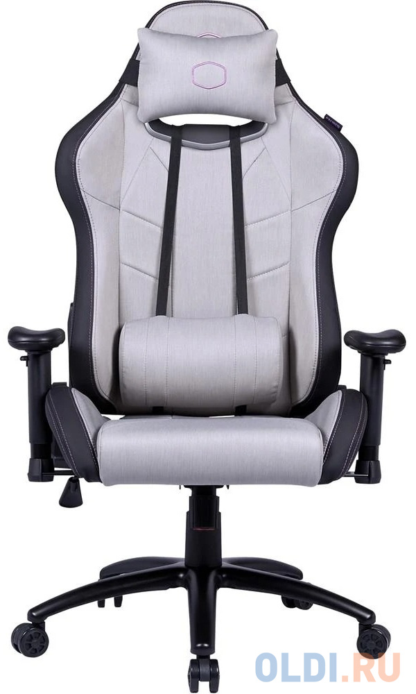 Кресло для геймеров Cooler Master Caliber R2C Gaming серый чёрный кресло игровое gmng gg ch110b чёрный