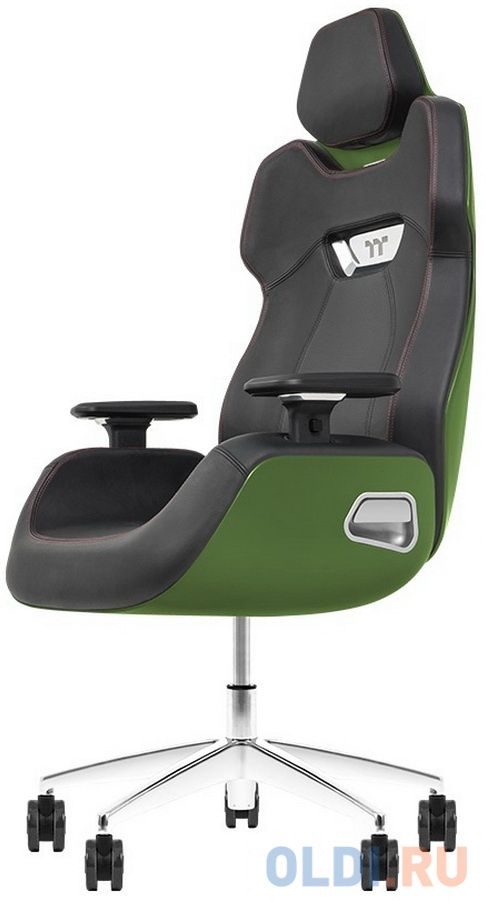 Кресло для геймеров Thermaltake Argent E700 Gaming чёрный зеленый кресло для геймеров zombie zombie 8 чёрный красный