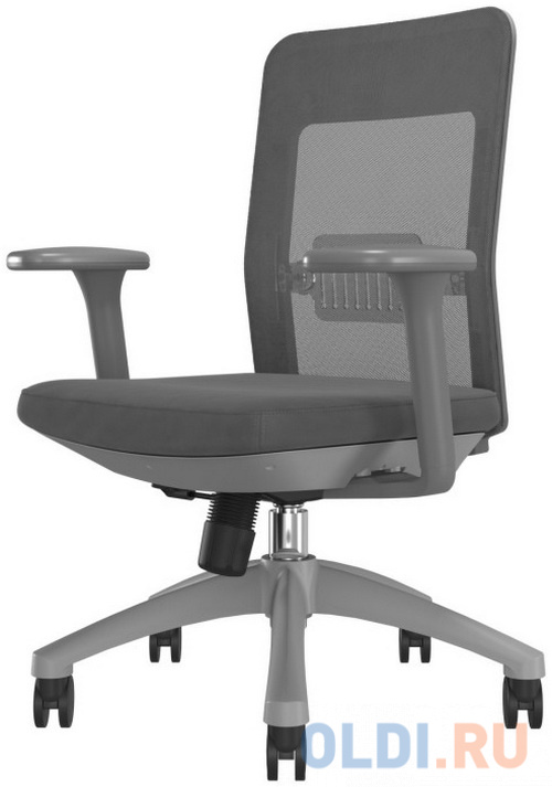 Кресло компьютерное Karnox EMISSARY Q серый компьютерное кресло tc bergamo бежевое 67х47х140 см 19366