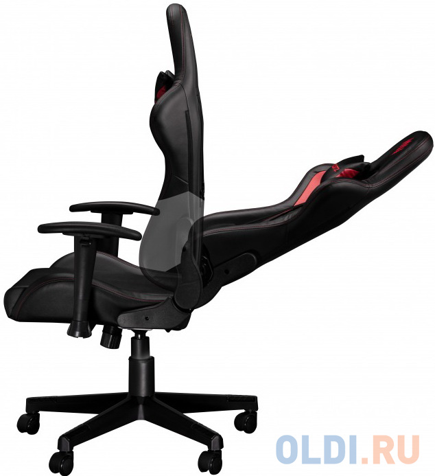 Кресло для геймеров Mad Catz G.Y.R.A. C1 чёрный красный - фото 2