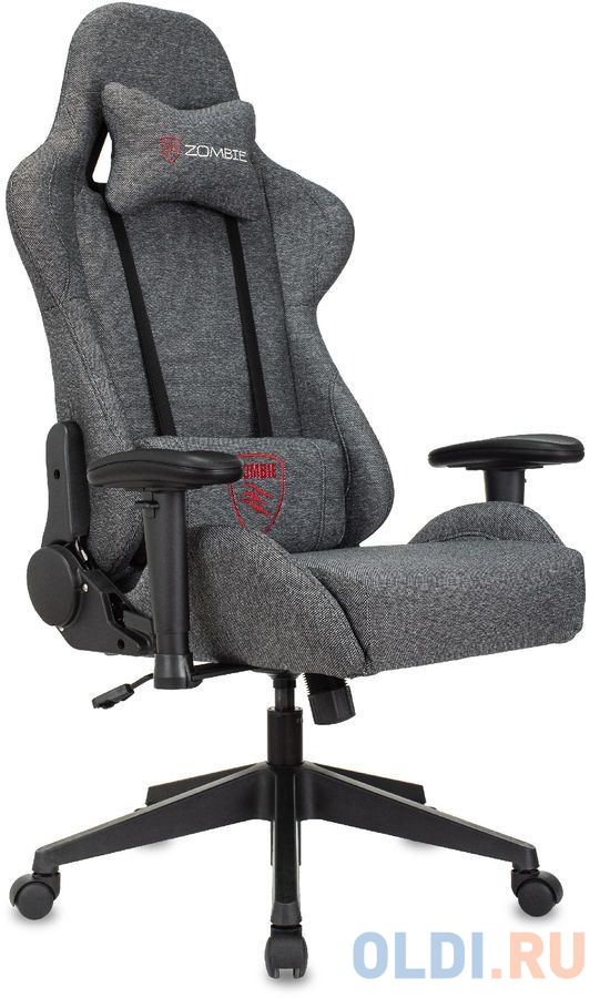 Кресло для геймеров Zombie Neo чёрный серый кресло для геймеров brabix techno pro gm 003 чёрный серый оранжевый