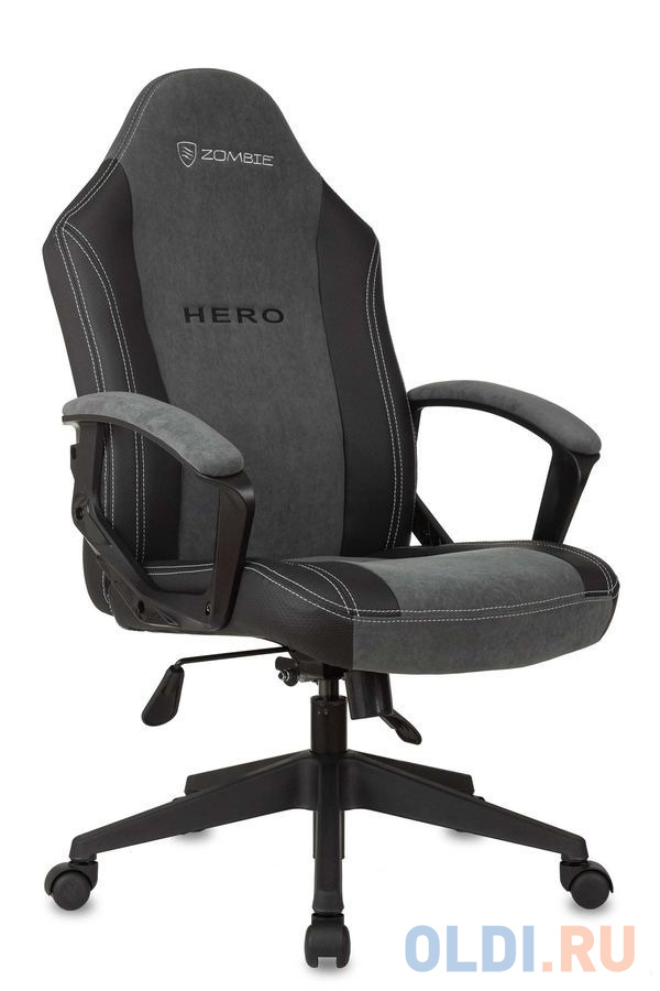 Кресло для геймеров Zombie Hero чёрный серый кресло для геймеров a4tech bloody gc 400 чёрный красный