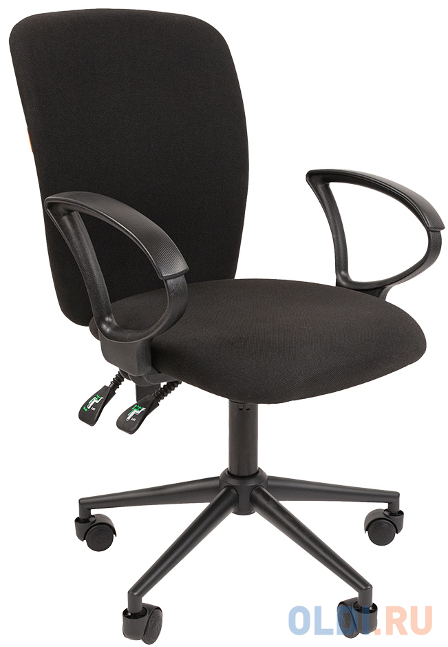 Кресло офисное Chairman 9801 чёрный кресло руководителя chairman 279 jp 15 2 1138105 чёрный