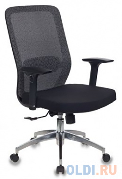 Кресло Бюрократ MC-715/KF-1/26-B01 серый KF-1 сиденье черный сетка/ткань крестовина алюминий фото