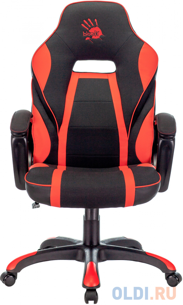 Кресло игровое A4TECH BLOODY GC-250 черный/красный, цвет черный/красный, размер 1125-1220х650х780 мм - фото 2