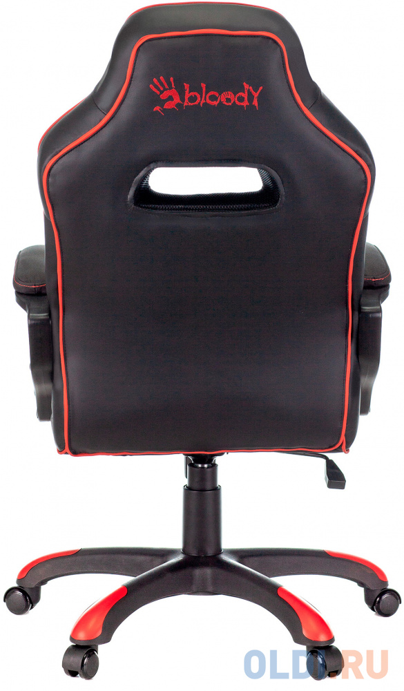 Кресло игровое A4TECH BLOODY GC-250 черный/красный, цвет черный/красный, размер 1125-1220х650х780 мм - фото 4