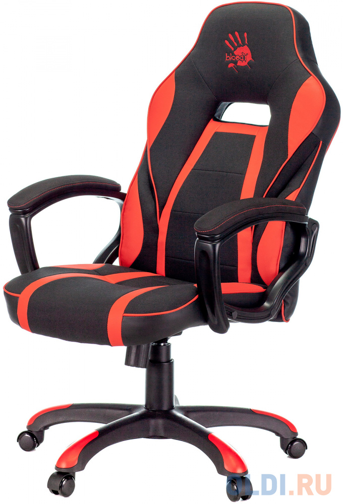 Кресло игровое A4TECH BLOODY GC-250 черный/красный, цвет черный/красный, размер 1125-1220х650х780 мм - фото 7