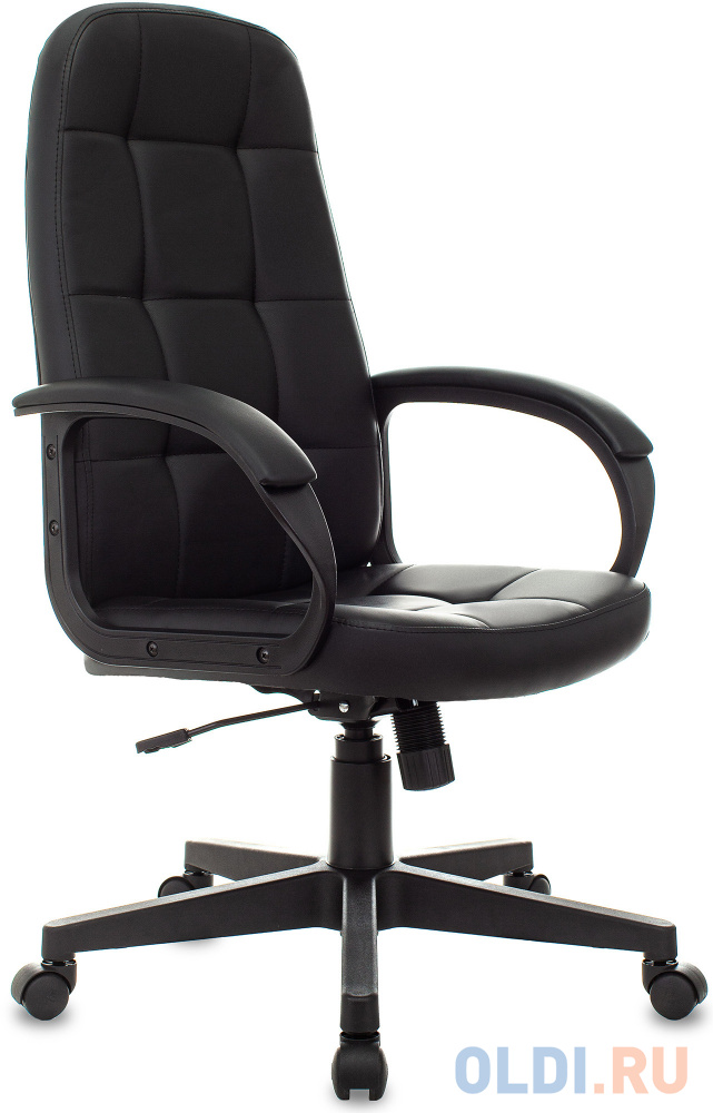 Кресло руководителя Бюрократ CH 002 чёрный, размер 1070-1165х700х440 мм