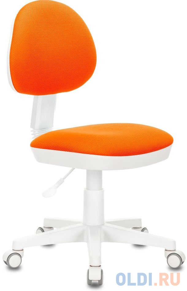 Кресло детское Бюрократ KD-3 оранжевый, размер 840-975х560х345 мм