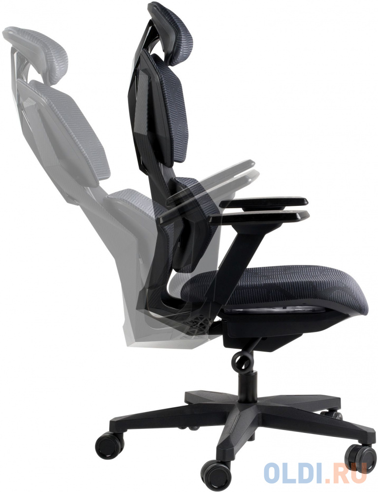 Кресло игровое GMNG GG-CH110B чёрный, размер 1290х465х720 мм - фото 4