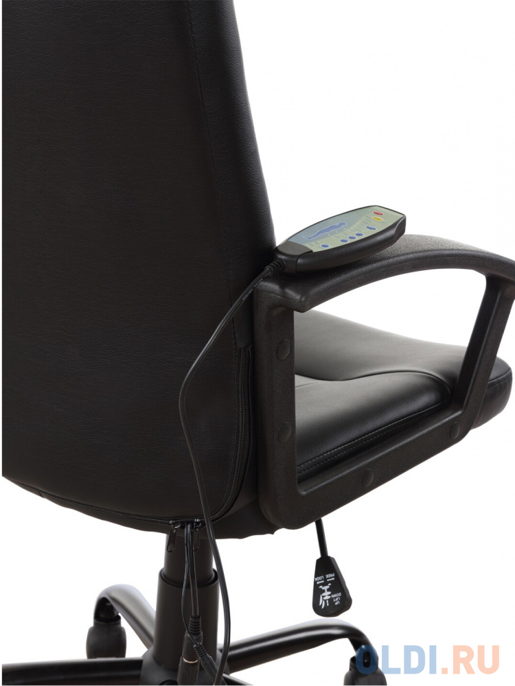 Кресло офисное BRABIX "Device MS-002", 4 массажных модуля, экокожа, черное, 532520 - фото 3