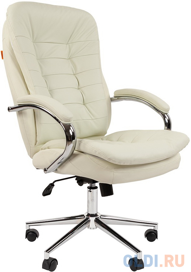 Кресло руководителя Chairman 795 белый кресло руководителя t 9950 светло коричневый кожа