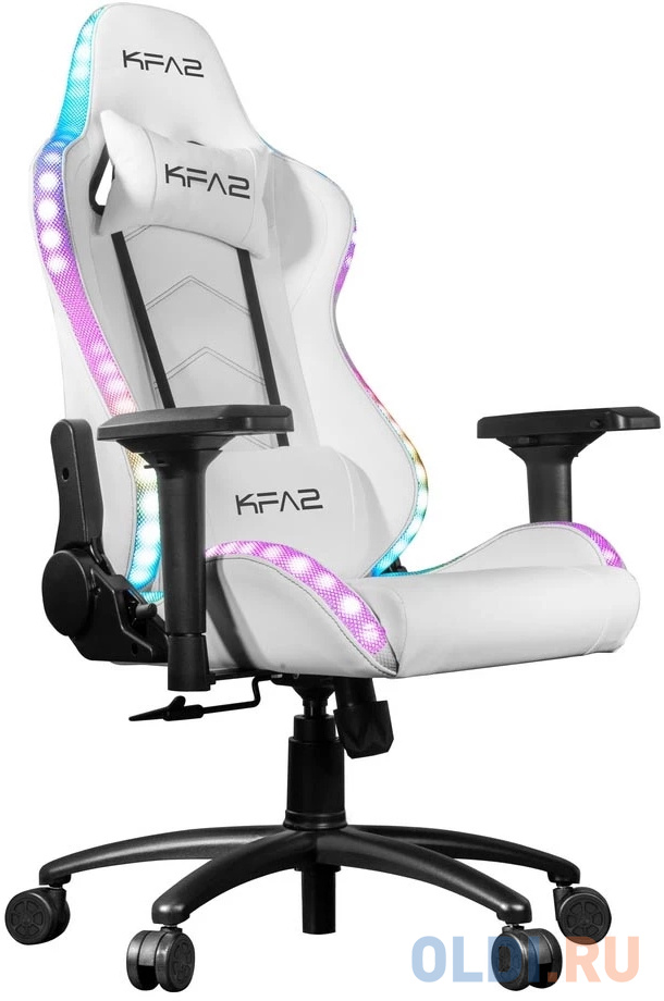 KFA2 Gaming Chair 01 RGB SE White With RGB remote control