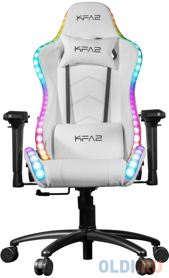 KFA2 Gaming Chair 01 RGB SE White With RGB remote control Вид№2