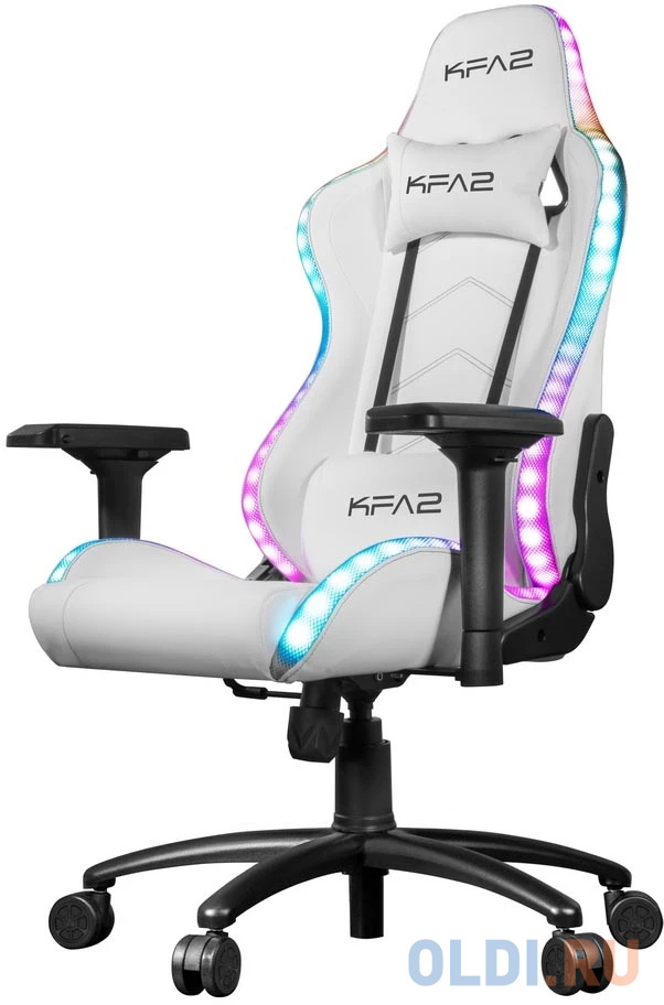 KFA2 Gaming Chair 01 RGB SE White With RGB remote control Вид№3