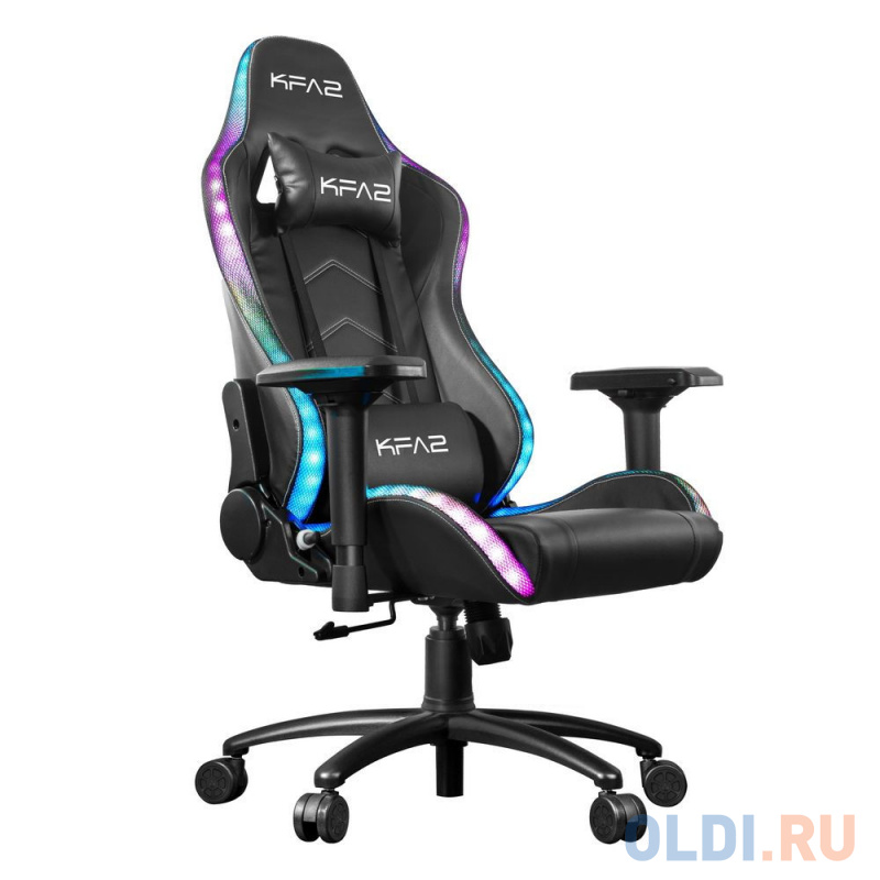 

Кресло геймерское KFA2 Gaming Chair 01 RGB SE Black RK01P4DBY2