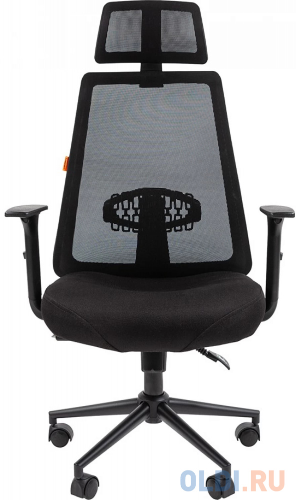 Офисное кресло Chairman 535 Россия BLACK ткань черный/черный (7142313) CHAIRMAN 535 BLACK - фото 3