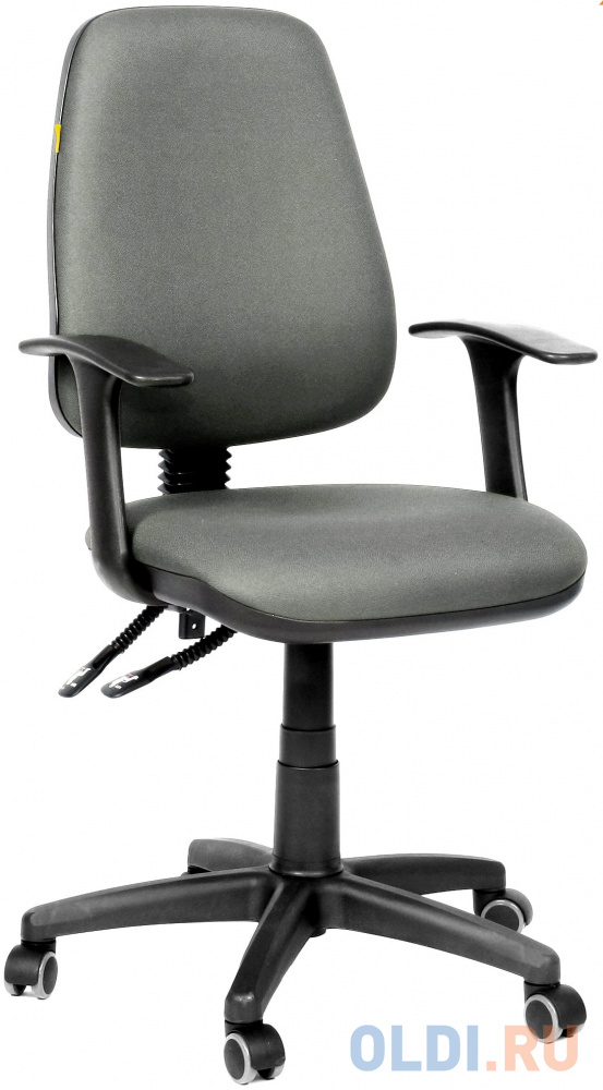 Кресло Chairman 661 15-13 серый 1185548 кресло игровое chairman game 50 7115872 серый синий