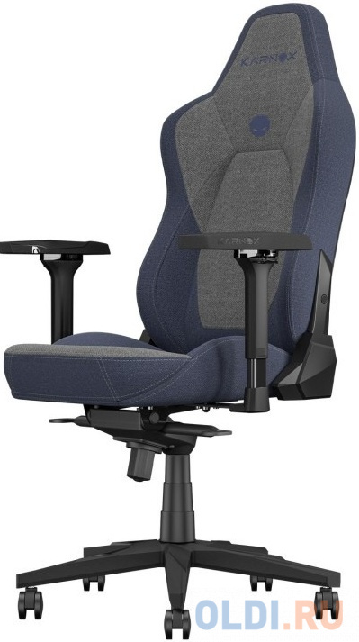 

Премиум игровое кресло KARNOX DEFENDER GuardianX - PET FABRIC, синий джинс