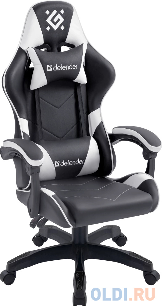 

Игровое кресло COMPANION BLACK/WHITE 64023 DEFENDER